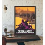 poster lione vintage