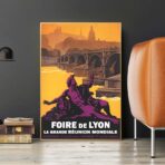 poster lione vintage