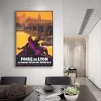 poster lione vintage