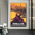poster lione vintage
