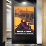 poster lione vintage