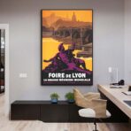 poster lione vintage