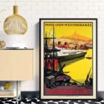 poster marsiglia vintage