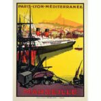 poster marsiglia vintage