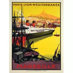 poster marsiglia vintage