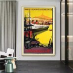 poster marsiglia vintage