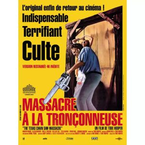 poster massacro con la motosega
