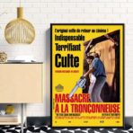 poster massacro con la motosega