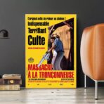 poster massacro con la motosega