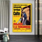 poster massacro con la motosega