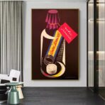 poster medico vintage