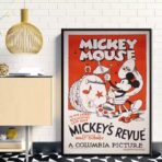 poster vintage di topolino 1