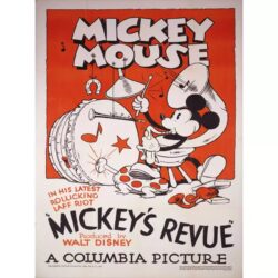 poster vintage di topolino 1
