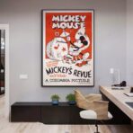 poster vintage di topolino 1