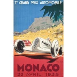 poster gran premio di monaco
