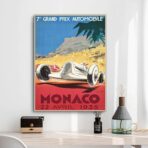 poster gran premio di monaco