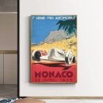 poster gran premio di monaco