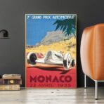 poster gran premio di monaco