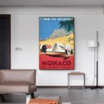 poster gran premio di monaco
