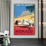 poster gran premio di monaco
