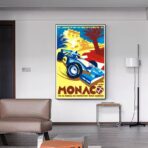 poster monaco vintage 2