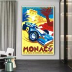 poster monaco vintage 2