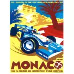 poster monaco vintage 2