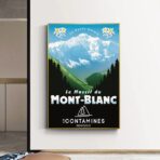 poster monte bianco