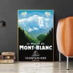 poster monte bianco