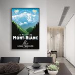 poster monte bianco