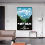 poster monte bianco