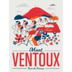 poster mont ventoux vintage 2