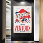 poster mont ventoux vintage 2