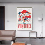 poster mont ventoux vintage 2