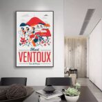poster mont ventoux vintage 2