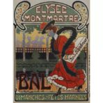 poster montmartre vintage 2