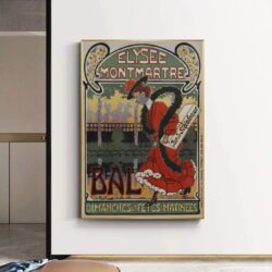 poster montmartre vintage 2