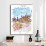 poster montpellier vintage 2