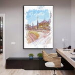 poster montpellier vintage 2