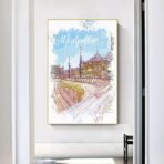 poster montpellier vintage 2