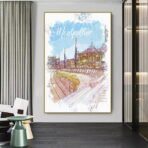 poster montpellier vintage 2