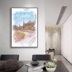 poster montpellier vintage 2