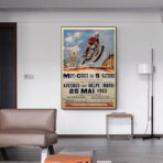 poster di motocross vintage
