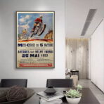 poster di motocross vintage