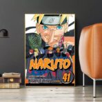 poster vintage di naruto