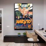 poster vintage di naruto