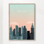 poster vintage di new york