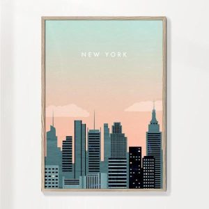 poster vintage di new york