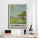 poster normandia vintage