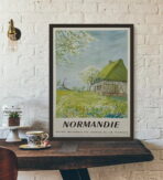 poster normandia vintage